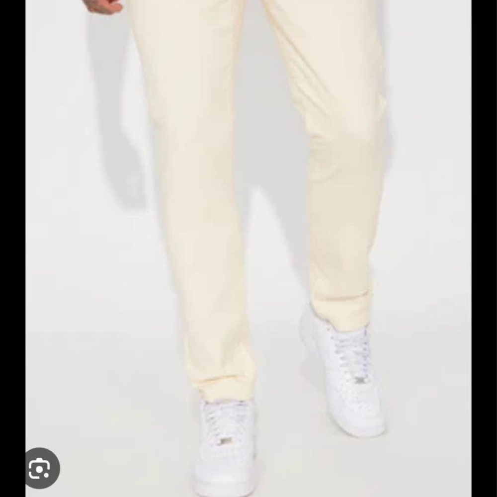 Fashion Nova Cream Chinos for Effortless Style